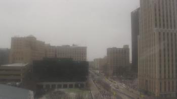 Weather camera view of Akron-Summit County Public Library.