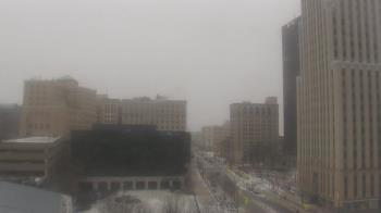 Weather camera view of Akron-Summit County Public Library.
