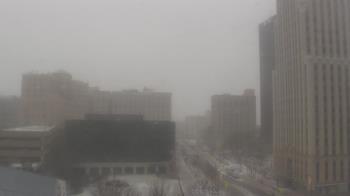 Weather camera view of Akron-Summit County Public Library.
