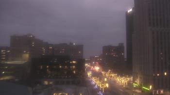 Weather camera view of Akron-Summit County Public Library.