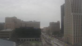 Weather camera view of Akron-Summit County Public Library.