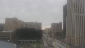 Weather camera view of Akron-Summit County Public Library.