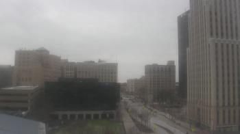 Weather camera view of Akron-Summit County Public Library.