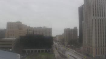 Weather camera view of Akron-Summit County Public Library.