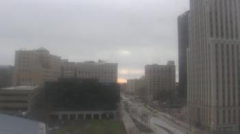 Weather camera view of Akron-Summit County Public Library.