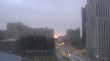 Weather camera view of Akron-Summit County Public Library.