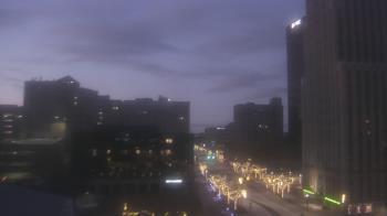 Weather camera view of Akron-Summit County Public Library.