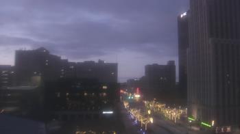 Weather camera view of Akron-Summit County Public Library.