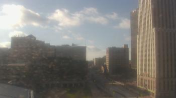 Weather camera view of Akron-Summit County Public Library.