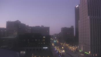 Weather camera view of Akron-Summit County Public Library.