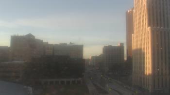 Weather camera view of Akron-Summit County Public Library.