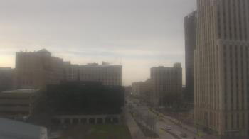 Weather camera view of Akron-Summit County Public Library.