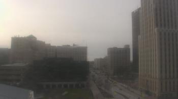 Weather camera view of Akron-Summit County Public Library.