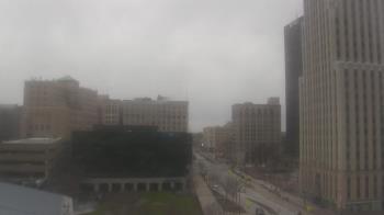 Weather camera view of Akron-Summit County Public Library.