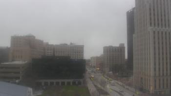 Weather camera view of Akron-Summit County Public Library.