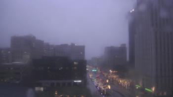 Weather camera view of Akron-Summit County Public Library.