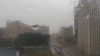 Weather camera view of Akron-Summit County Public Library.