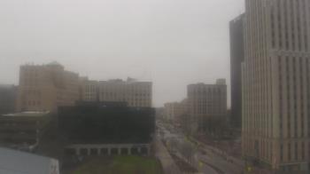 Weather camera view of Akron-Summit County Public Library.