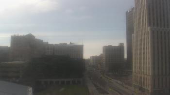 Weather camera view of Akron-Summit County Public Library.