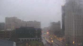 Weather camera view of Akron-Summit County Public Library.