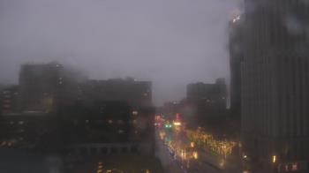 Weather camera view of Akron-Summit County Public Library.