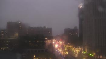 Weather camera view of Akron-Summit County Public Library.