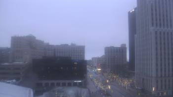 Weather camera view of Akron-Summit County Public Library.