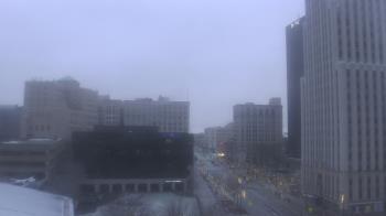 Weather camera view of Akron-Summit County Public Library.