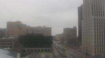 Weather camera view of Akron-Summit County Public Library.