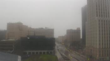 Weather camera view of Akron-Summit County Public Library.
