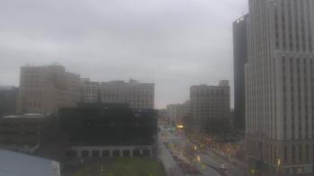 Weather camera view of Akron-Summit County Public Library.