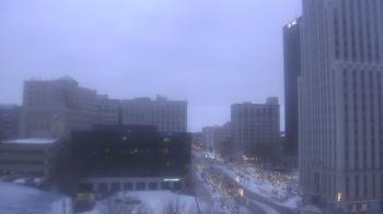 Weather camera view of Akron-Summit County Public Library.