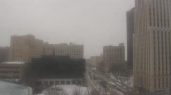 Weather camera view of Akron-Summit County Public Library.
