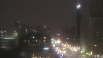 Weather camera view of Akron-Summit County Public Library.