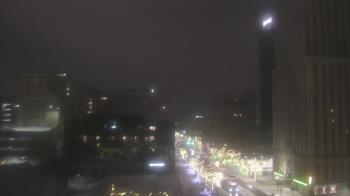 Weather camera view of Akron-Summit County Public Library.