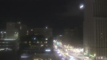 Weather camera view of Akron-Summit County Public Library.