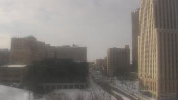 Weather camera view of Akron-Summit County Public Library.