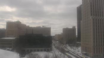 Weather camera view of Akron-Summit County Public Library.