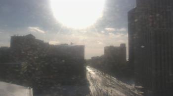 Weather camera view of Akron-Summit County Public Library.