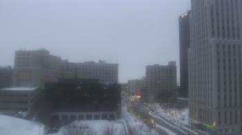 Weather camera view of Akron-Summit County Public Library.