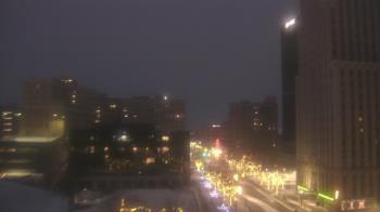 Weather camera view of Akron-Summit County Public Library.