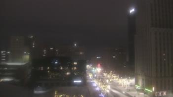 Weather camera view of Akron-Summit County Public Library.