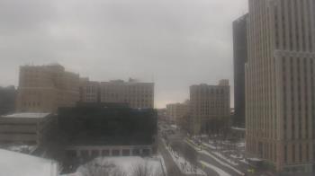 Weather camera view of Akron-Summit County Public Library.