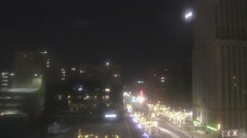 Weather camera view of Akron-Summit County Public Library.