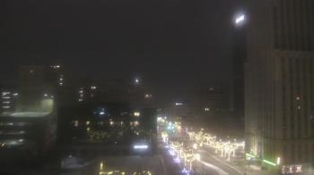 Weather camera view of Akron-Summit County Public Library.