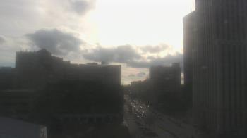 Weather camera view of Akron-Summit County Public Library.