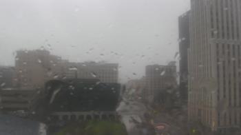 Weather camera view of Akron-Summit County Public Library.