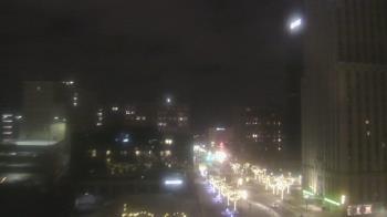 Weather camera view of Akron-Summit County Public Library.