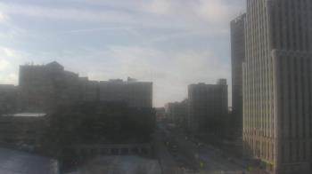 Weather camera view of Akron-Summit County Public Library.