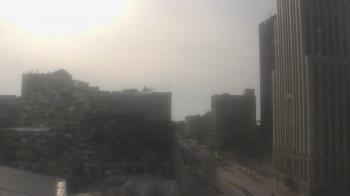 Weather camera view of Akron-Summit County Public Library.